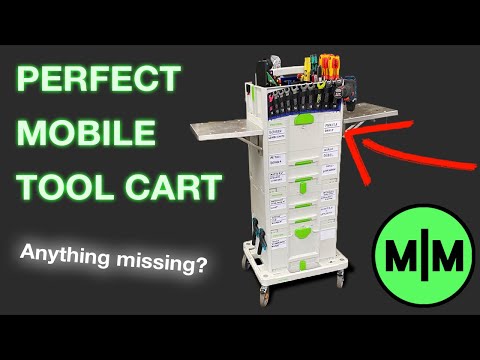 I built a mobile tool box that is ready for any job! (Festool Systainer Tower)