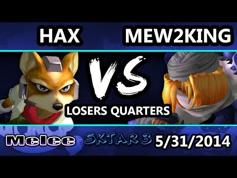SKTAR 3 - Hax (Fox) Vs. Mew2King (Sheik) - Losers Quarters