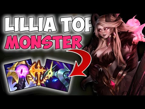 LILLIA TOP IS A HIGH ELO MENACE - League of Legends