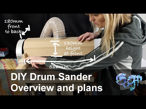 DIY Drum Sander Overview and Plans