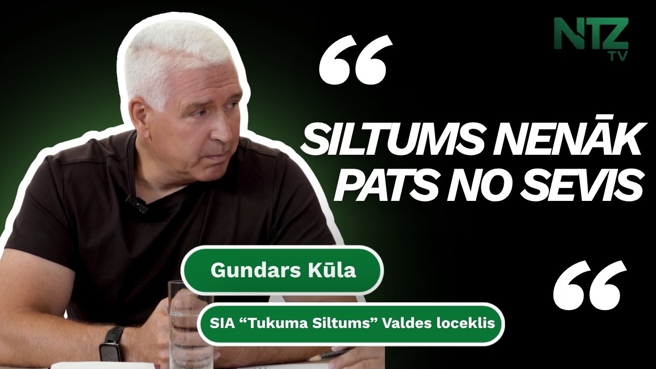 Nedēļas saruna: Gundars Kūla, «Tukuma siltums»