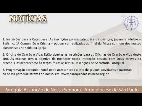 11/1/26 - Festa do Batismo do Senhor - Paróquia da Assunção de Nossa Senhora1