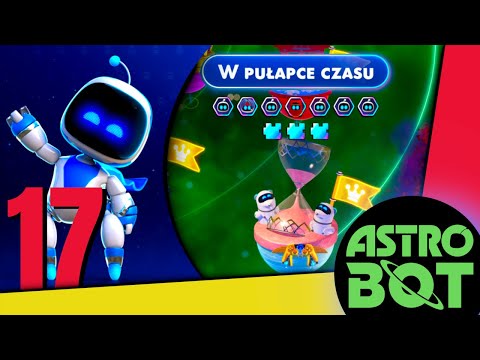 Astro Bot (100%) #17 - W Pułapce Czasu - Wszystkie Boty i Puzzle | PS5 4K 60FPS HDR