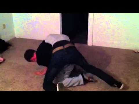 Joey & Austin Grappling.