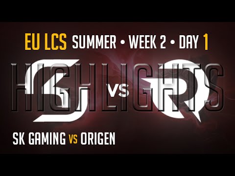 SK Gaming vs Origen HIGHLIGHTS Week 2 EU LCS Summer Split 2015 S5 SK vs OG W2