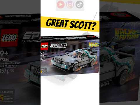 This Back to the Future Time Machine LEGO Set is ALMOST PERFECT!