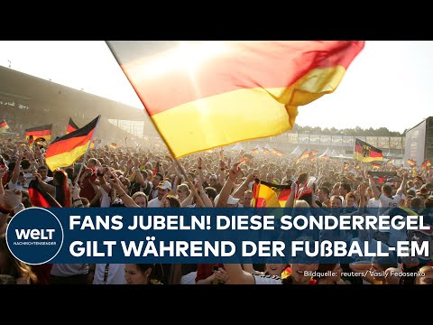 FUßBALL-EM IN DEUTSCHLAND: Sonderregelung! Fanfeste und Public Viewing bis spät in die Nacht