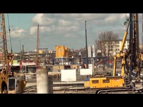 S-Bahn Berlin: Baustelle S21 am Hauptbahnhof (April 2013)