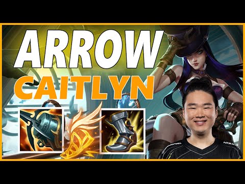 ⚡ARROW CAITLYN ADC GAMEPLAY⚡SEASON 11 LEAGUE OF LEGENDS