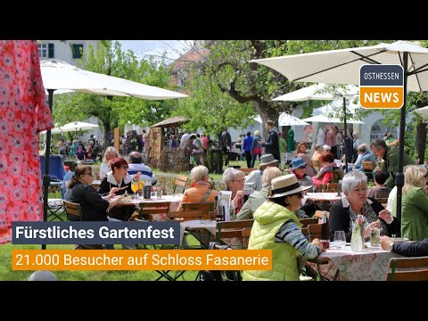 FULDA: Adel verpflichtet: Die Königin des Gartens wird bei Kaiserwetter gefeiert