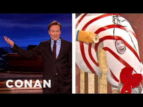 CONAN Monologue & The Return Of Minty The Candy Cane | CONAN on TBS