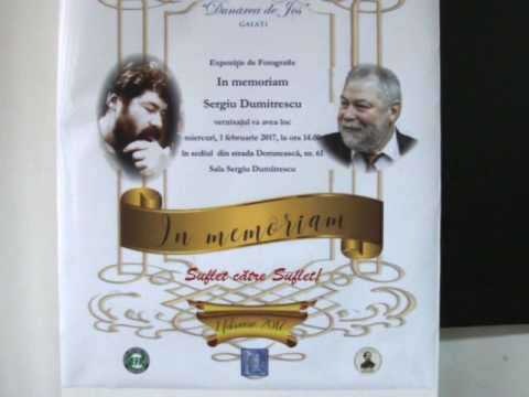 02.02.2017 / Ştire Etv - MEMORIA LUI SERGIU DUMITRESCU, COMEMORATĂ LA CCDJ!