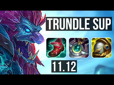 TRUNDLE & Kai'Sa vs NAUTILUS & Ezreal (SUPPORT) | 70% winrate, 3/5/22 | NA Master | v11.12