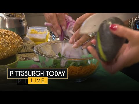 End of Summer Greek Veggie Sandwich | Cooking with Rania