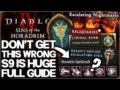 Diablo 4 - WARNING: Season 9 Changes Everything - ALL You NEED to Know Going In - Every Class Guide!