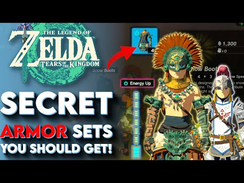 SECRET Armor Sets You NEED in Zelda Tears of the Kingdom! - (TOTK Tips and Tricks)