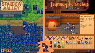Another Qi Crop Harvest & Breaking Geode's for Qi Beans - Stardew Valley Journey to Krobus Ep 177