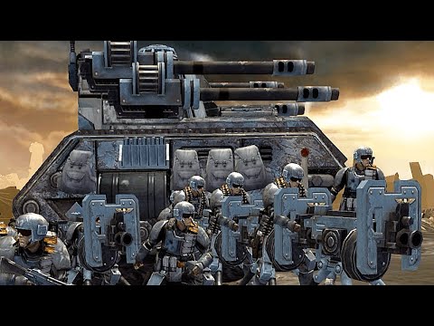 Imperial Guard Artillery vs 5000 Tyranids - Astartes Mod | Warhammer 40K: Dawn of War 2: Retribution
