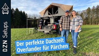 Dachzelt Nissan Navara | Der perfekte Dachzelt Overlander für Pärchen mit Frontrunner Dachzelt