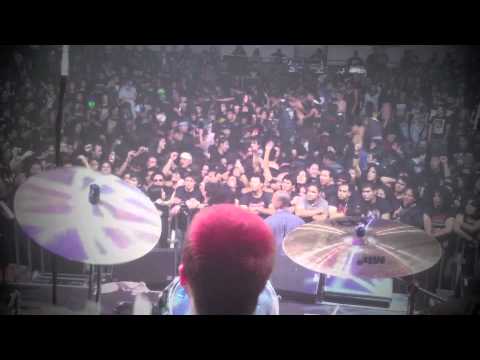 Toxic Holocaust - Nuke the Cross LIVE(Mexico City)DRUM CAM