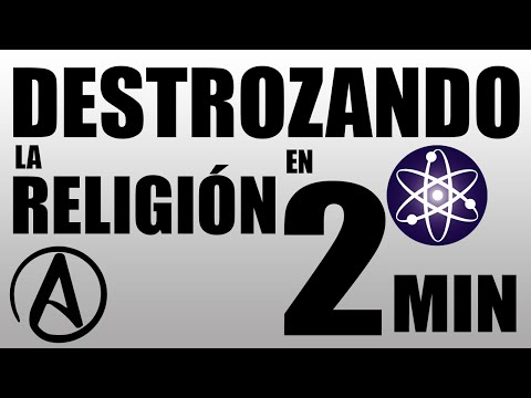 Destrozando la Religión en 2 minutos