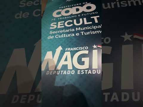 show católico em codó Maranhão com David saci na praça de São Sebastião