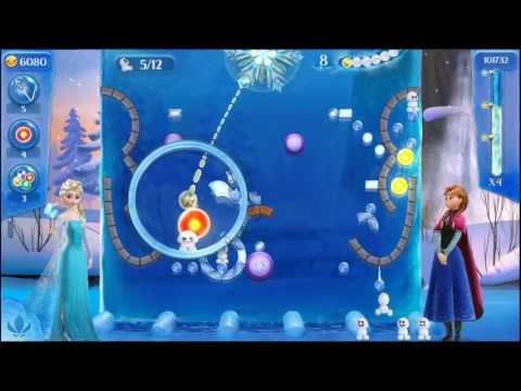 Frozen Free Fall: Icy Shot Level 138 - NO BOOSTERS ☃☃☃