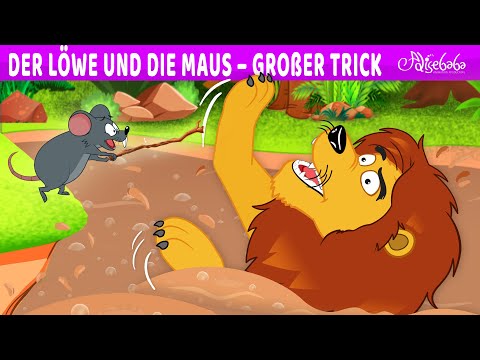 Der Löwe und die Maus – Großer Trick | Märchen für Kinder | Gute Nacht Geschichte