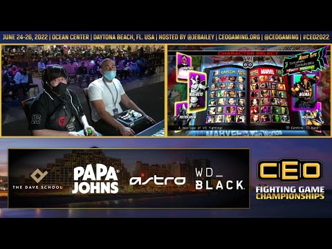 CEO 2022 UMVC3 TOP 8 - RAYRAY vs JWONG