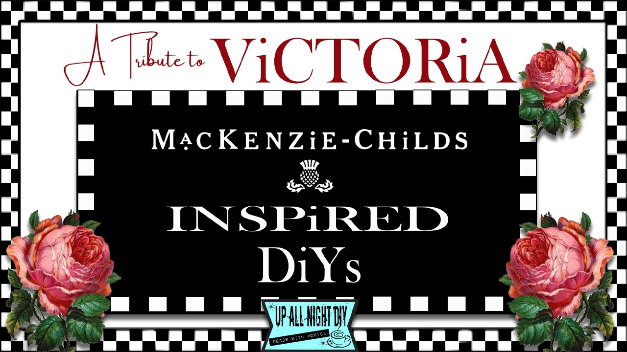 ABSOLUTE BEST *MACKENZIE-CHILDS* DIY DECOR DUPES FROM DOLLAR TREE BASICS! A Tribute Collaboration