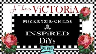 ABSOLUTE BEST *MACKENZIE-CHILDS* DIY DECOR DUPES FROM DOLLAR TREE BASICS! A Tribute Collaboration
