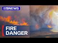 Firefighters race to stop out-of-control bushfire in Victoria | 9 News Australia