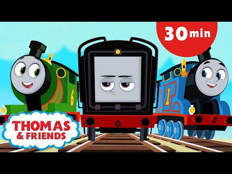 Get On The Laugh Track + 30 Minutes of Kids Songs! | Thomas & Friends™ All Engines Go! - Kids TV Series, Kingdom Kids Zone - Thomas & Friends