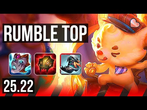 RUMBLE vs CHO'GATH (TOP) | 11/1/13, Rank 9 Rumble, Godlike | NA Challenger | 25.22