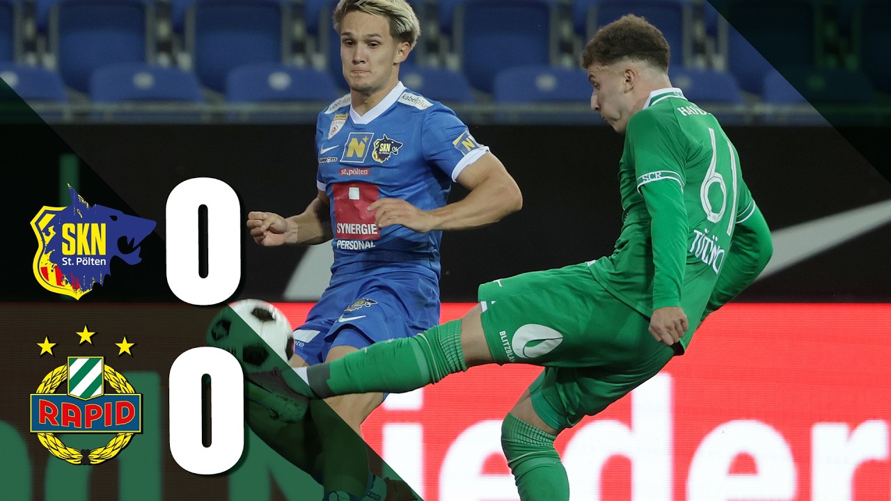 Highlights: SKN St. Pölten - SK Rapid II | 9. Runde | 16.10.2026
