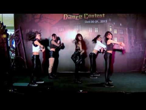 131030 E-Var﻿ Zent cover EvoL - We are a bit different @Teen Pointer Halloween Cover Dance 2013 (Au)
