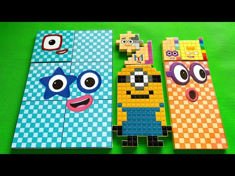 Looking for Numberblocks Puzzle Tetris NEW 921 Space ASMR Numberblocks Satisfying Video