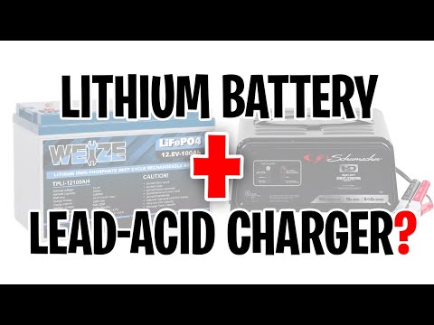 Can You Charge a LITHIUM Battery With a LEAD ACID Charger? (Should You?)