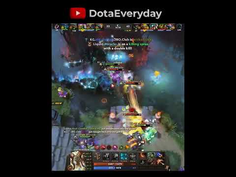 MIRACLE'S EPIC EARTH SHAKER CARRY | DOTA 2 THROWBACKS 💥💥💥#dota2 #dotaeveryday #dota2shorts