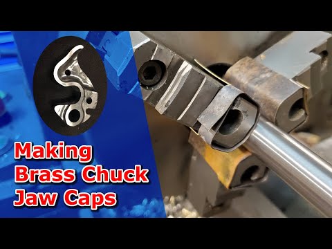 Brass Lathe Chuck Jaw Caps - Quick Machining Tip #17