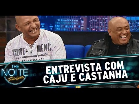 The Noite (08/08/14) - Interview with Caju and Castanha