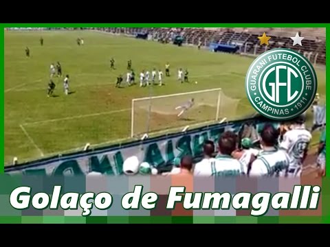 Golaço de falta de Fumagalli - Torcida bugrina viu assim