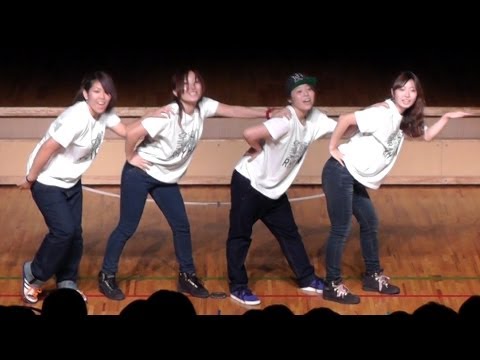 ダンスサークル CHIRA RHYTHM 公演(11)後夜祭 2年生 【有明医療祭り2013】