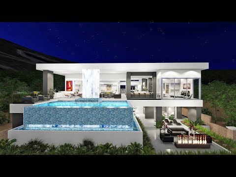 SOLD | New Modern Custom with Strip Views and Sky Waterfall