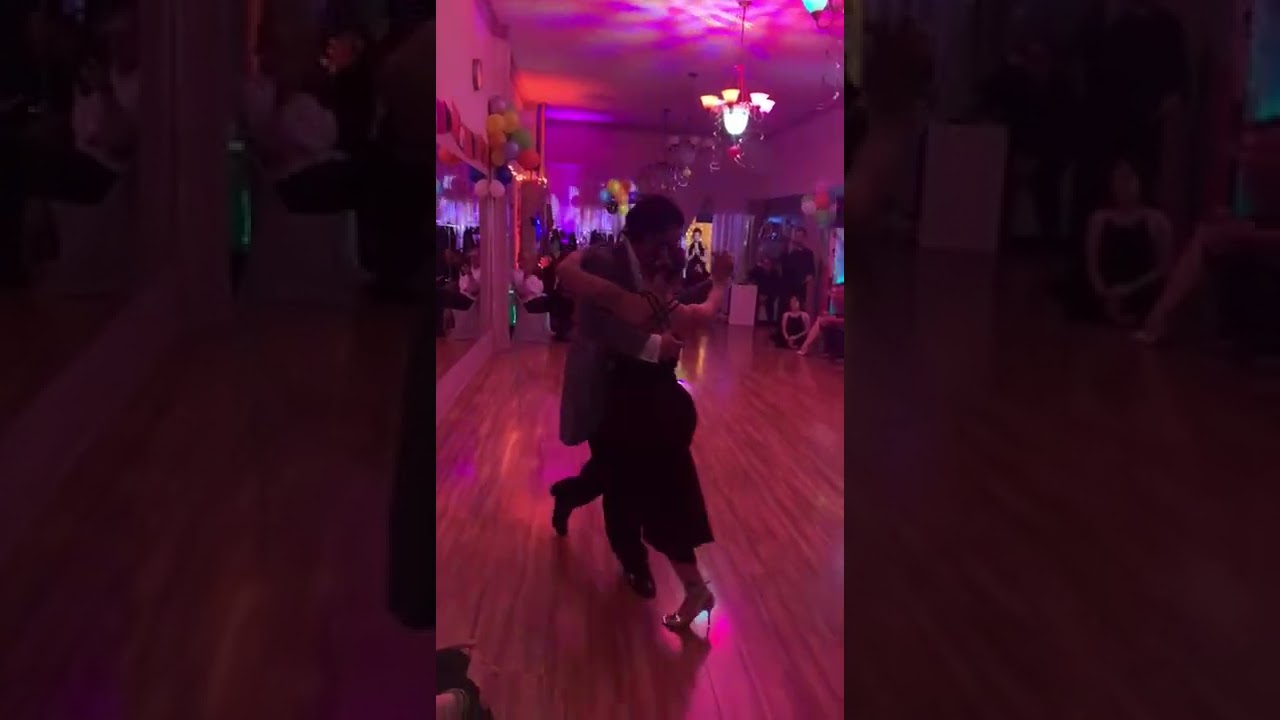 Donato Juarez and Amanda Accica at Argentine Tango Detroit 21st Anniversary