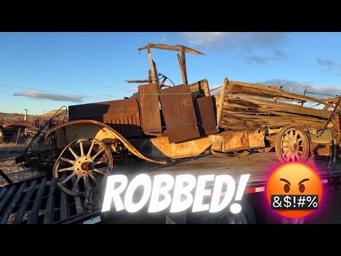 Robbed in Front of My Eyes! 1916 REO Speed Wagon & 1929 Chevy Coupe