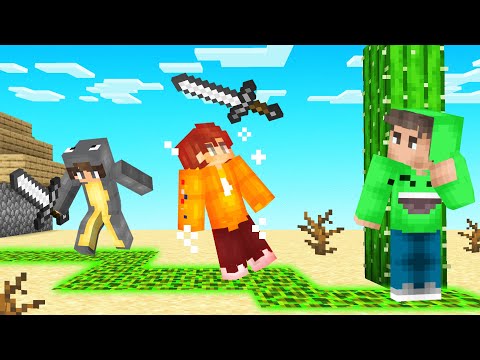 HUNTERS vs POISON TRAIL SPEEDRUNNER! (Minecraft)