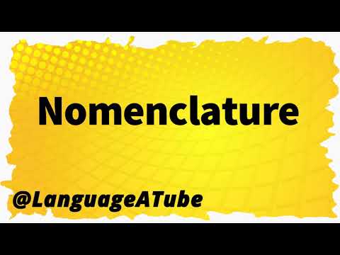 Nomenclature Pronunciation ⚡️ How To Pronounce Nomenclature!