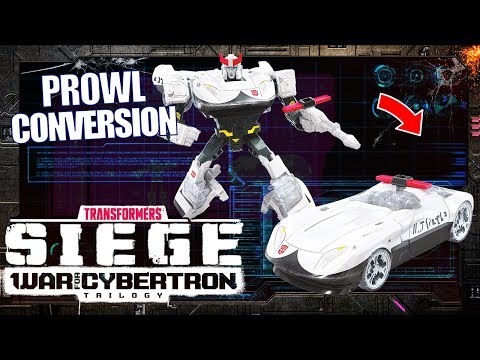 How to Convert Prowl | Transformers War for Cybertron Siege | Transformers Official