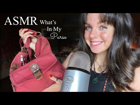 ASMR What’s ACTUALLY in my Purse…